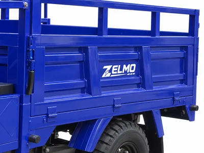 ZELMO carrocería multiuso azul vista de detalle