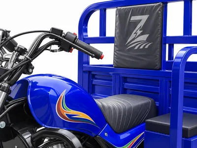 ZELMO carrocería multiuso azul vista de detalle