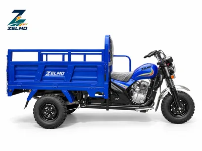 ZELMO carrocería multiuso azul vista lateral