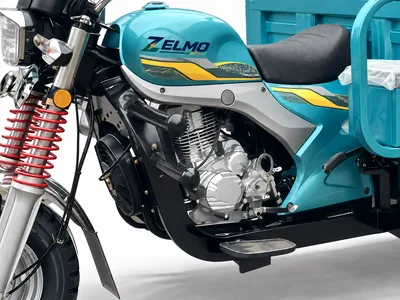 ZELMO carrocería de carga abierta verde azulada vista de detalle