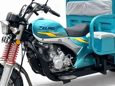 ZELMO carrocería de carga abierta verde azulada vista de detalle
