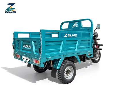 ZELMO carrocería de carga abierta verde azulada vista frontal