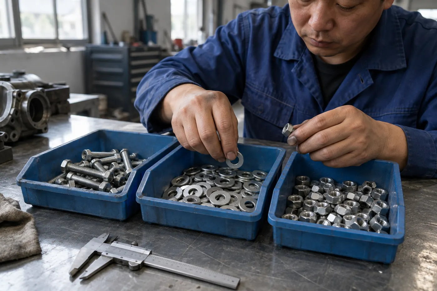 Preparación de repuestos